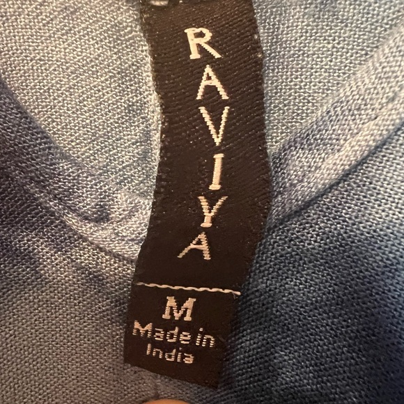 Raviya Blue Handkerchief Dress - Picture 3 of 5